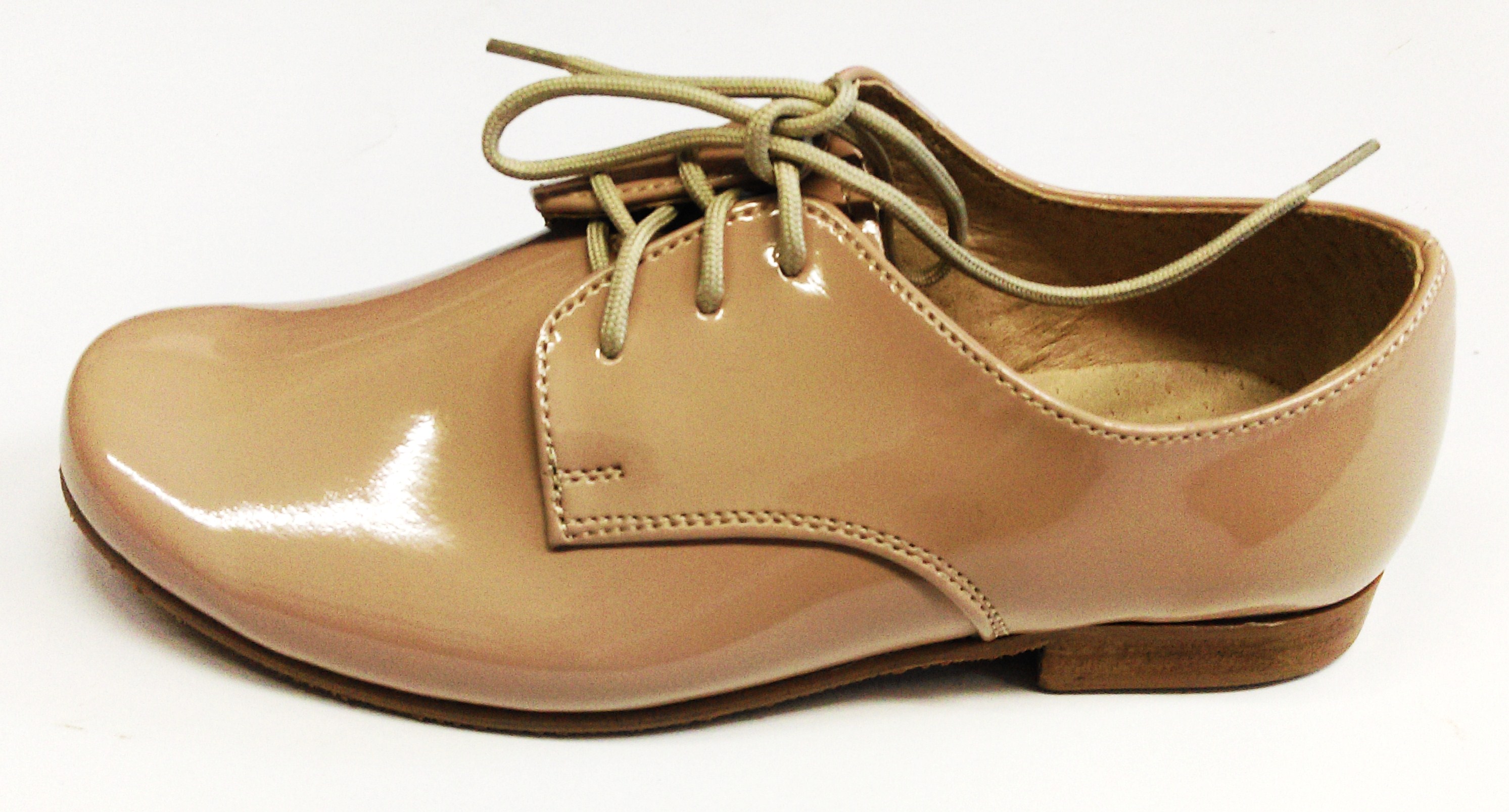 Chlapecké boty střevíce béžové