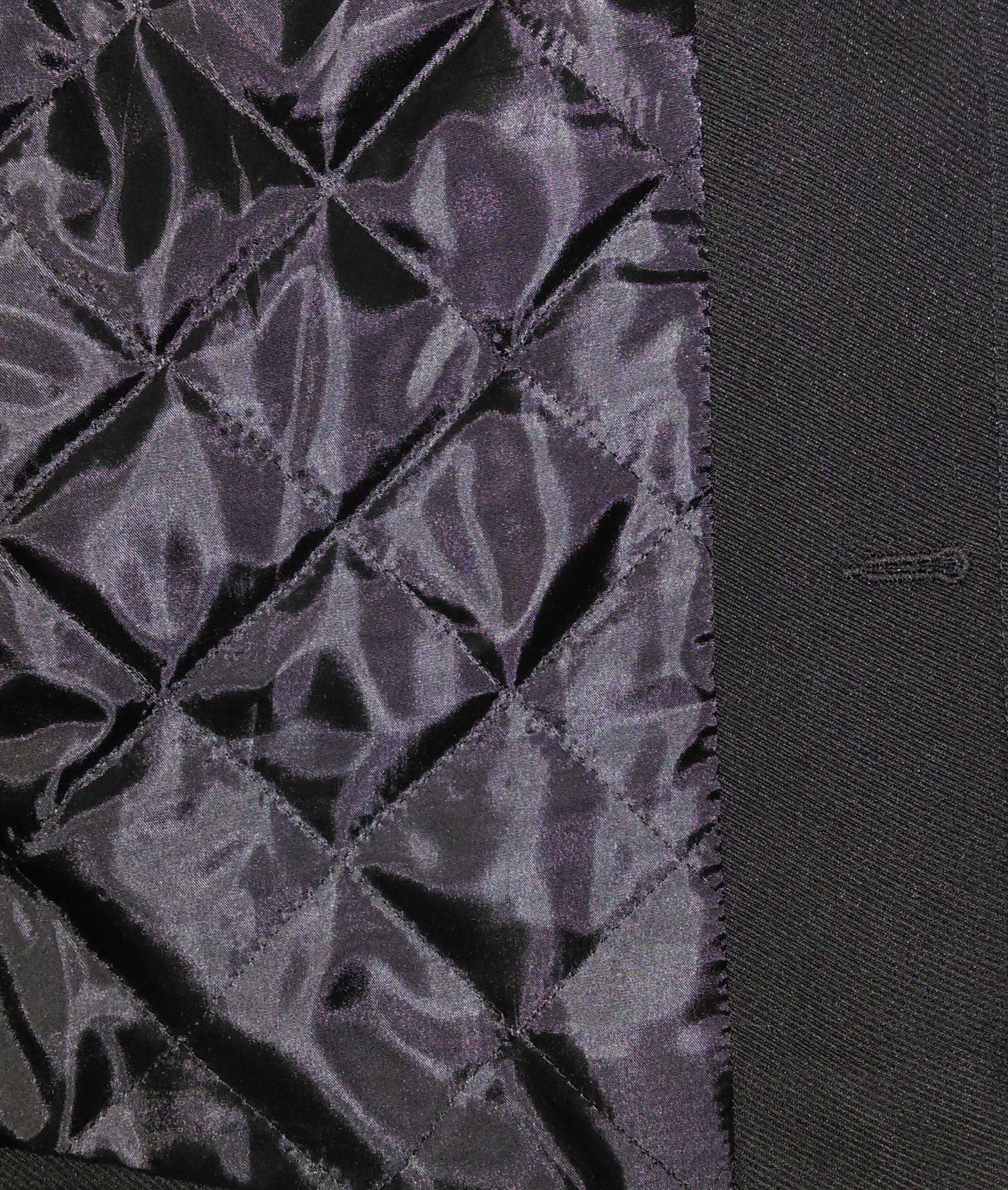 Chlapecký kabát černý s výložkami v.146-158