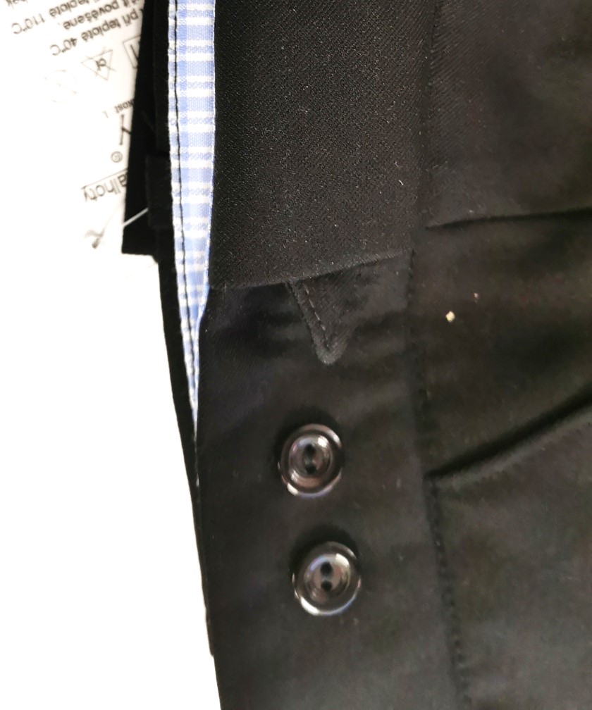 Chlapecké kalhoty černé